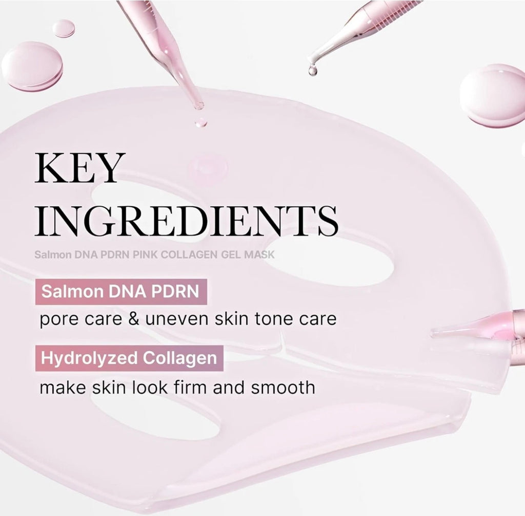 Medicube – Pink Collagen Gel Mask, 4 pieces