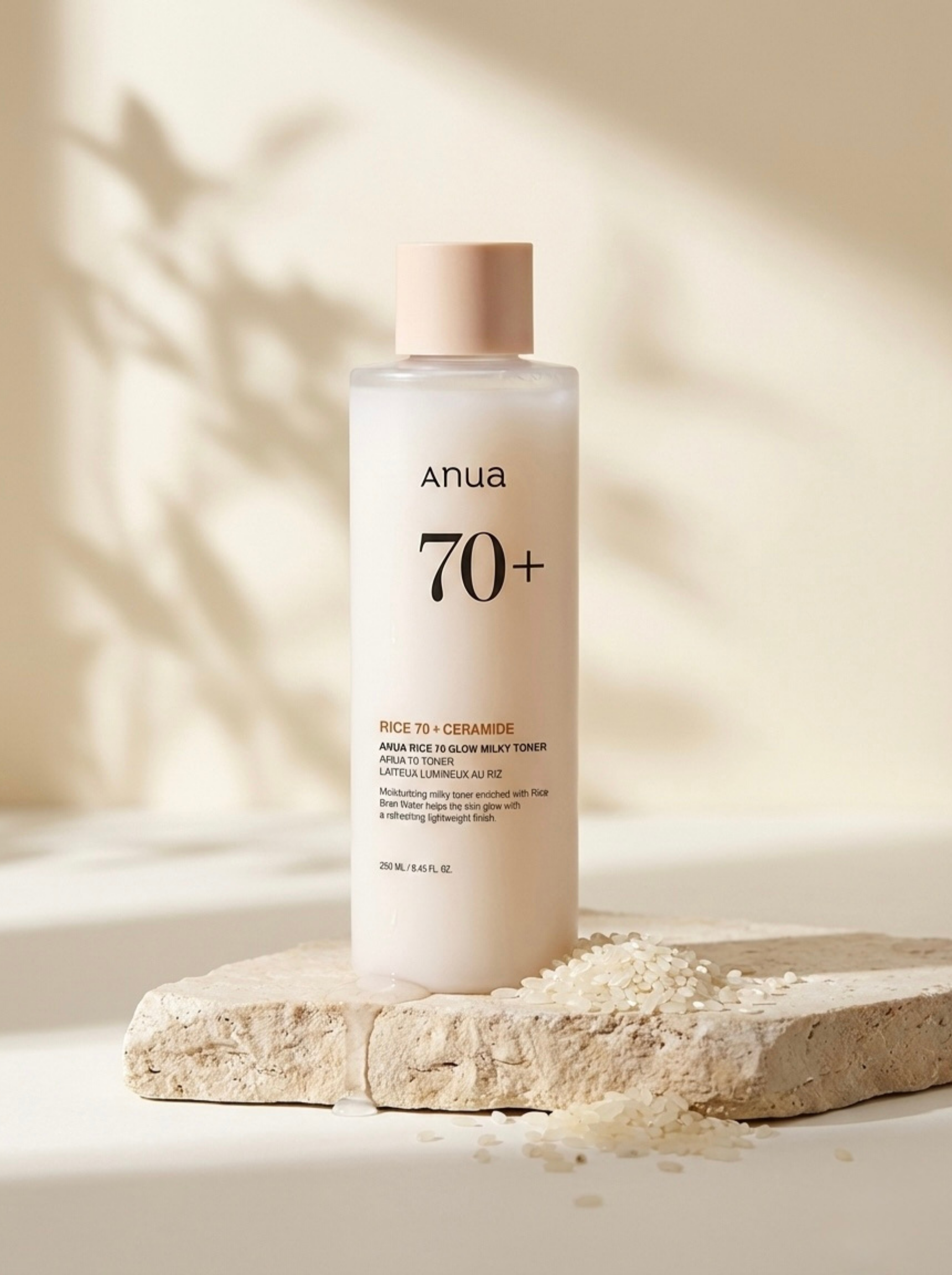 Anua – Rice 70 Glow Milky Toner, 250ml